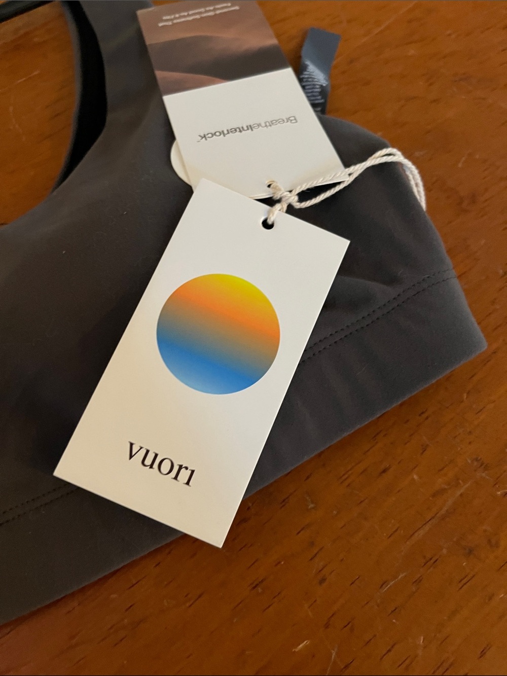 Vuori Performance Apparel Daily Bra- New with tags Oregano color Medium